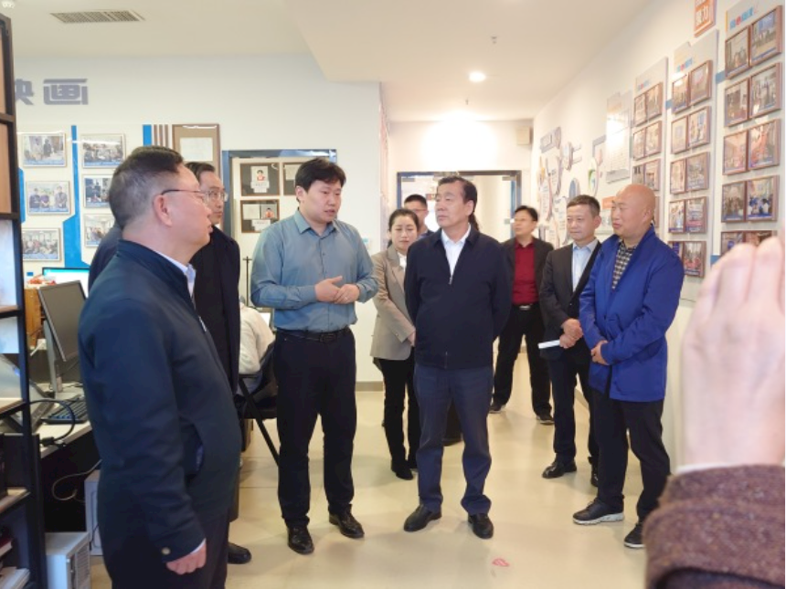 中央纪委刘军川一行到协会调研